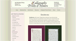 Desktop Screenshot of desiderata.com