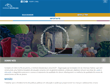 Tablet Screenshot of desiderata.org.br